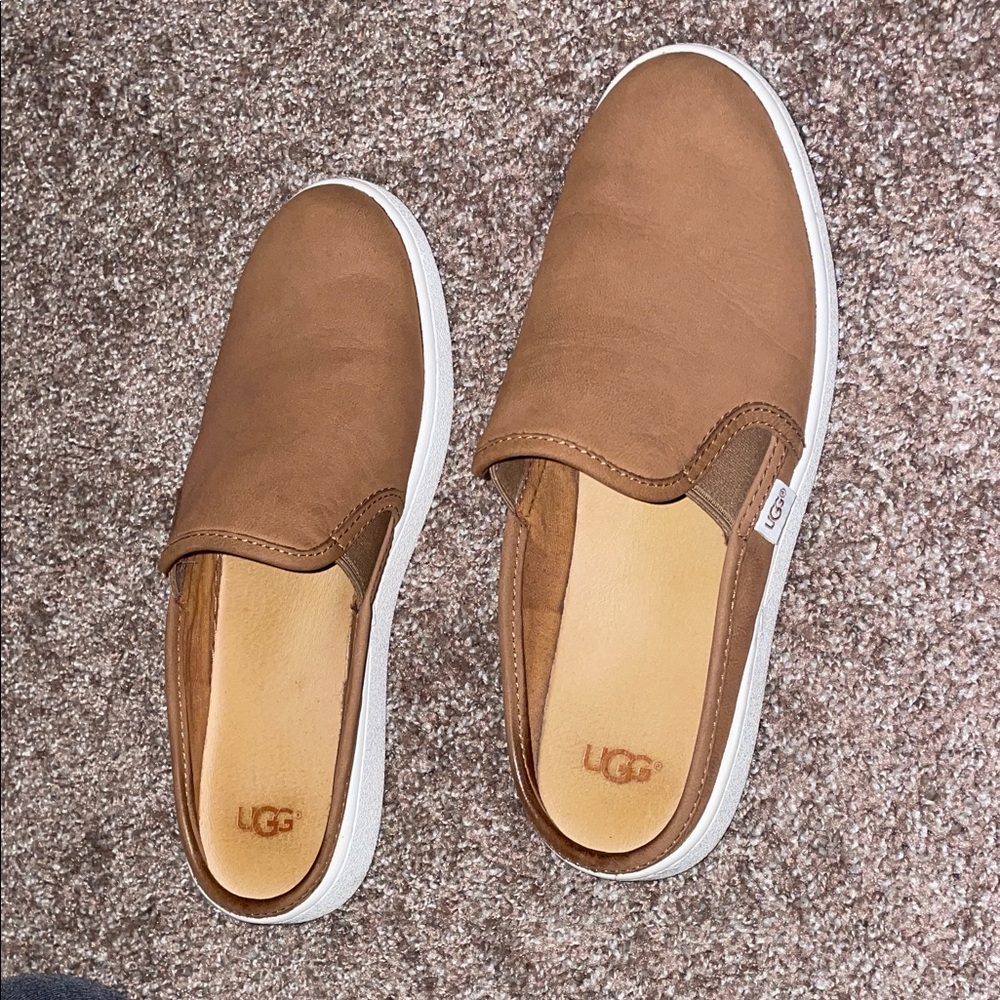 UGG Tan Slip-On Loafers
